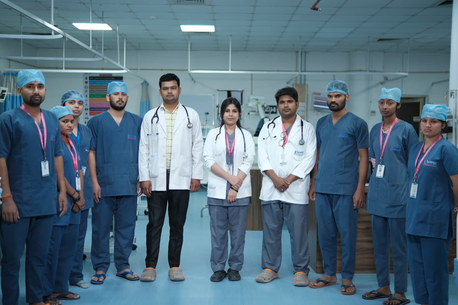 Intensive Care Unit at Synergy Super Speciality Hospital